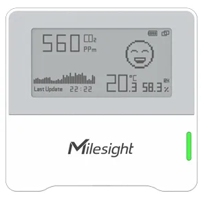 Milesight AM103-868M LoraWAN T°, H & CO2 meter & Display
