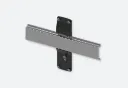 TSW1 REAR PANEL WITH DIN RAIL HOLDER
