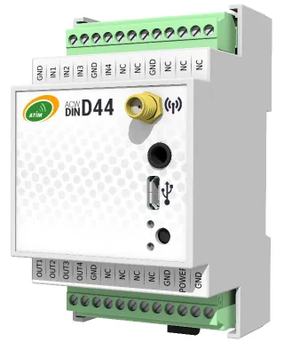[ACW/LW8-DIND44] ATIM ACW/LW8-DIND44: 4 x DI / 4 x DO LoraWan SENSOR